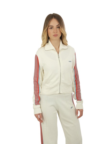 Felpa Autry con Zip White